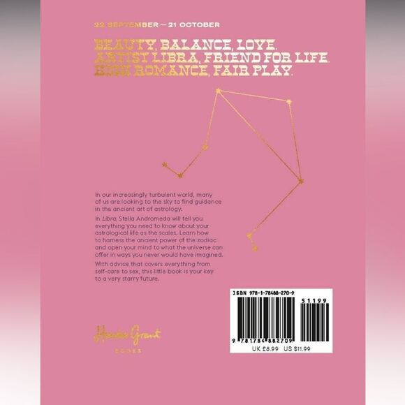 Libra: Harness the Power of the Zodiac Astrology Book by Stella Andromeda - Picture 2 of 5